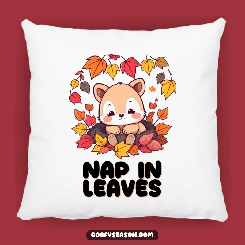 Funny Cozy Animal Leaf Nap Pillow - Ultimate Comfort Gift