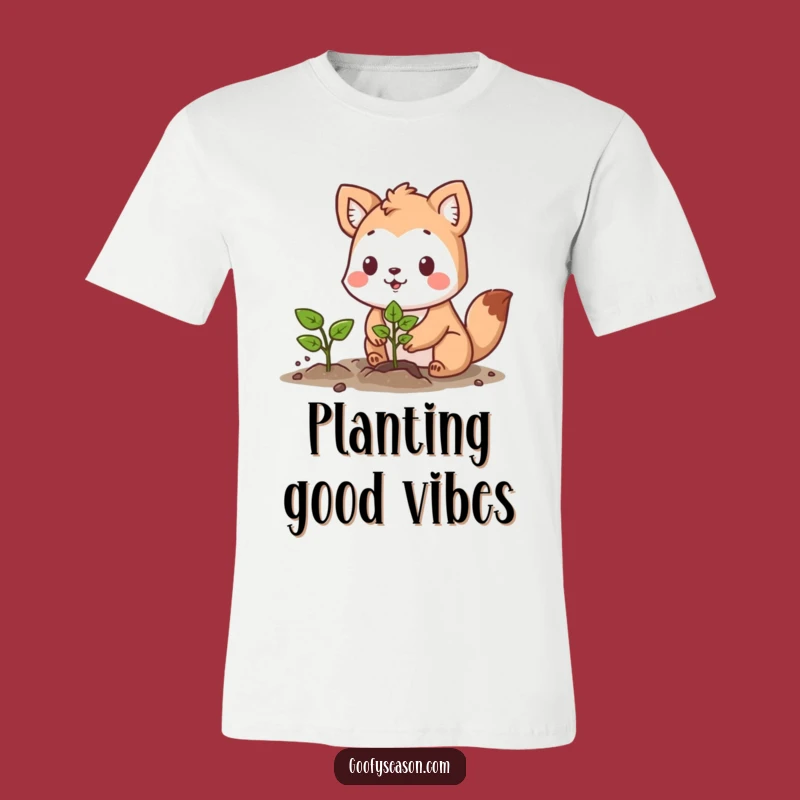 Funny Determined Gardener Animal T-Shirt - Plant Hope Gift